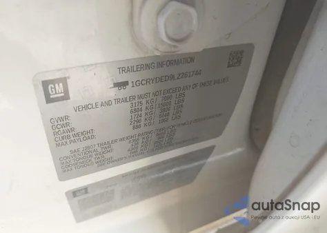 2020 Chevrolet Silverado 1500 4Wd Double Cab Standard Bed Lt из США, поврежденный, VIN 1GCRYDED9LZ261744